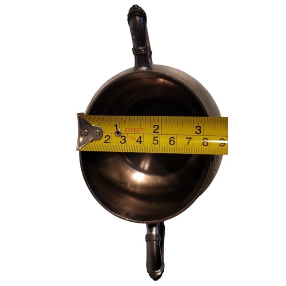 Vintage James W Tufts Vintage Sugar Bowl Quadruple Plate - Picture 3 of 14